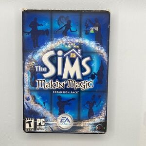The Sims Makin' Magic Expansion Pack Two CD-ROM  - Blue for PC 2003 for Teen